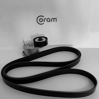 V formos rumbuotas diržas, komplektas CORAM KTC1010
