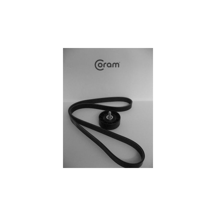 V formos rumbuotas diržas, komplektas CORAM KTC1017