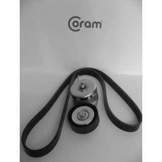 V formos rumbuotas diržas, komplektas CORAM KTC1033.50