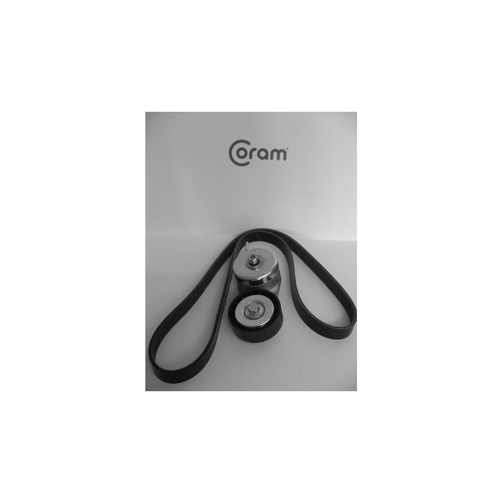 V formos rumbuotas diržas, komplektas CORAM KTC1033.50