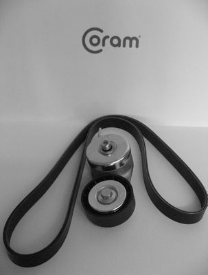 V formos rumbuotas diržas, komplektas CORAM KTC1033.50