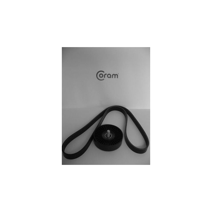 V formos rumbuotas diržas, komplektas CORAM KTC1041