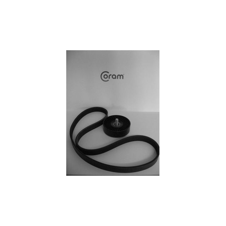 V formos rumbuotas diržas, komplektas CORAM KTC1041.55