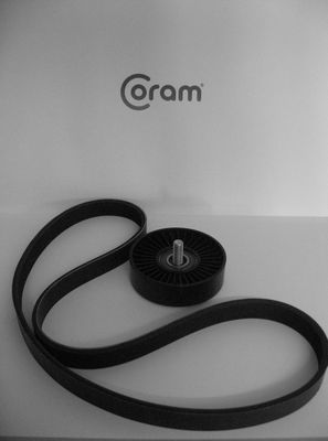 V formos rumbuotas diržas, komplektas CORAM KTC1041.55