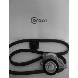 V formos rumbuotas diržas, komplektas CORAM KTC10491056