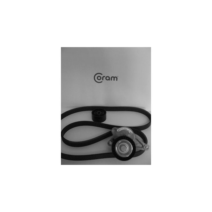 V formos rumbuotas diržas, komplektas CORAM KTC10491056