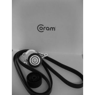 V formos rumbuotas diržas, komplektas CORAM KTC10491056.41