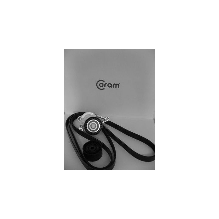 V formos rumbuotas diržas, komplektas CORAM KTC10491056.41