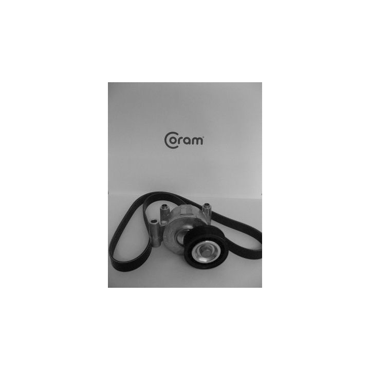 V formos rumbuotas diržas, komplektas CORAM KTC1058