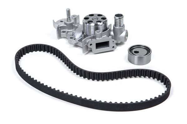 Vandens siurblio ir paskirstymo diržo komplektas CORAM KTC702.87WP