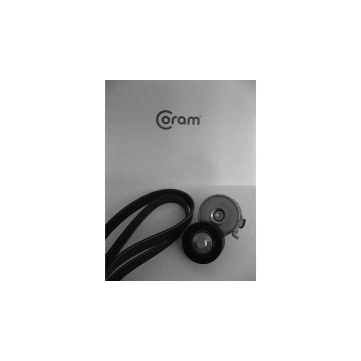 V formos rumbuotas diržas, komplektas CORAM KTC987.1022