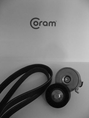 V formos rumbuotas diržas, komplektas CORAM KTC987.1022