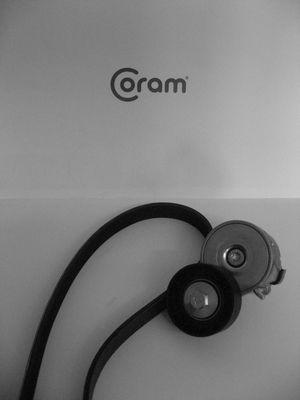 V formos rumbuotas diržas, komplektas CORAM KTC987.80