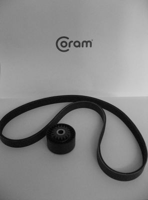 V formos rumbuotas diržas, komplektas CORAM KTC991.45