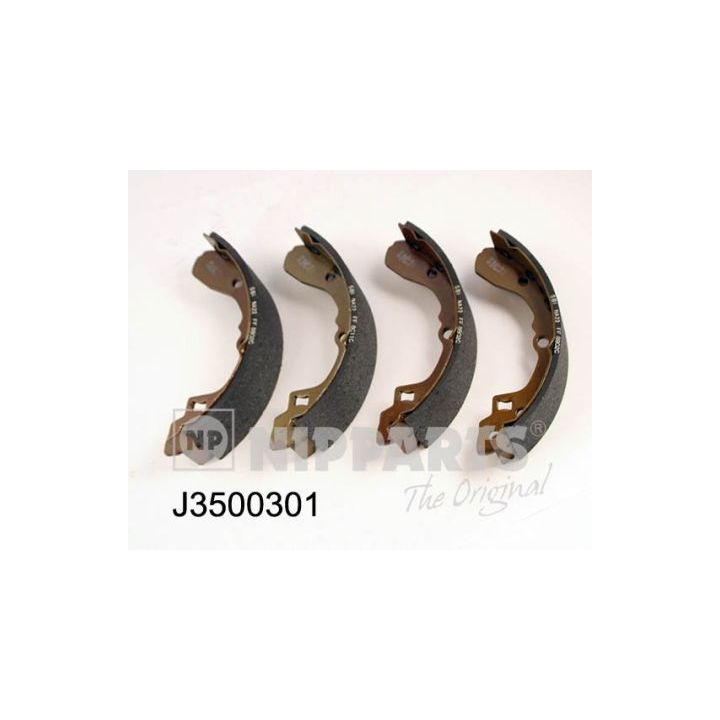 Stabdžių trinkelių komplektas NIPPARTS J3500301