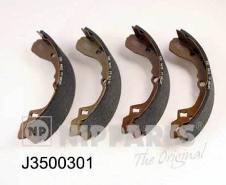 Stabdžių trinkelių komplektas NIPPARTS J3500301