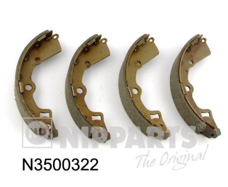 Stabdžių trinkelių komplektas NIPPARTS N3500322