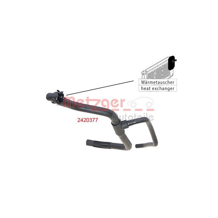 šildytuvo žarnelė METZGER 2420377