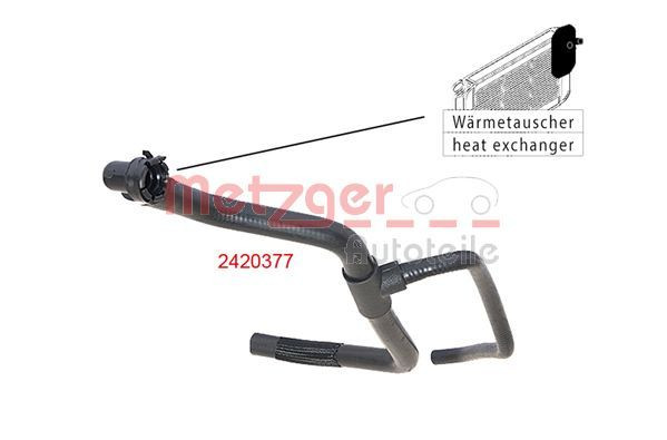 šildytuvo žarnelė METZGER 2420377