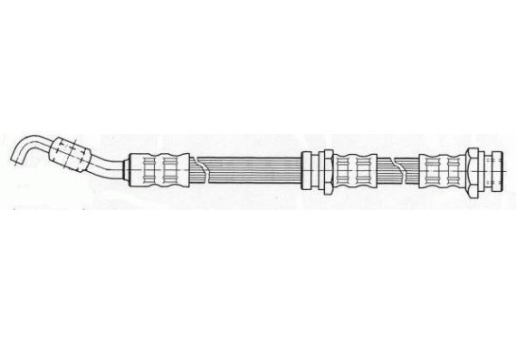 Stabdžių žarnelė NIPPARTS J3700318