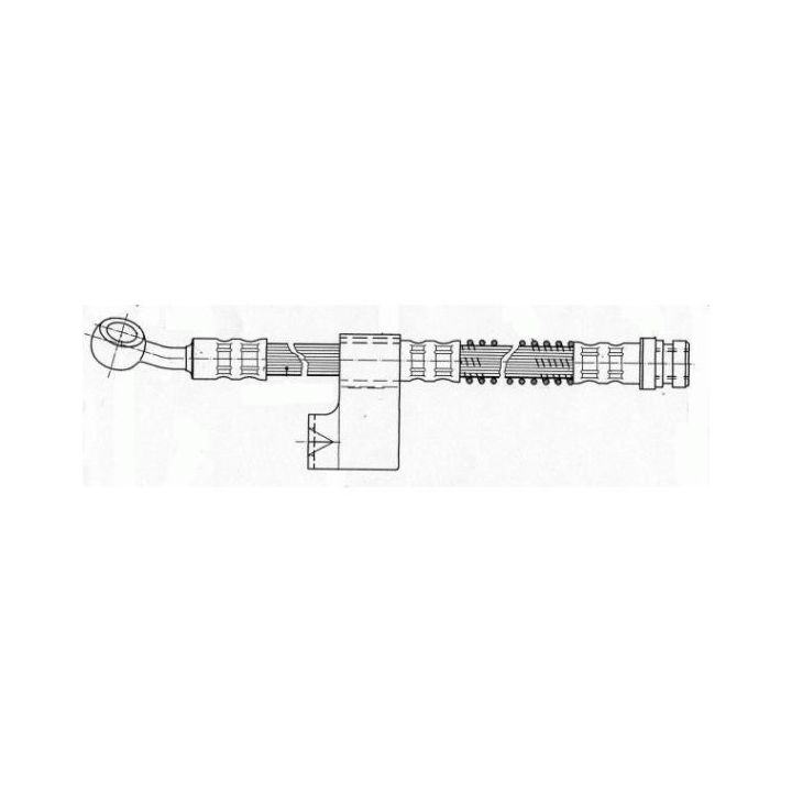 Stabdžių žarnelė NIPPARTS J3700543