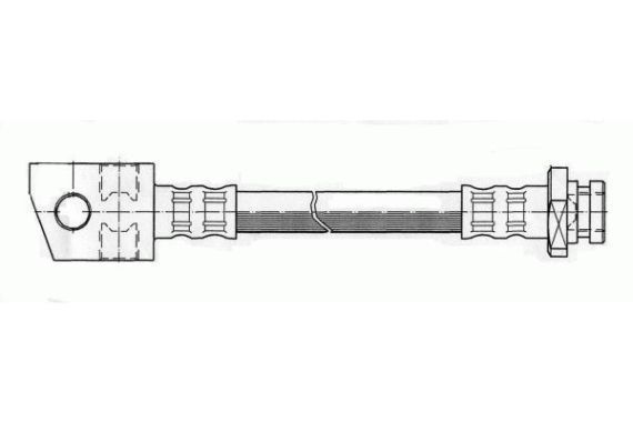 Stabdžių žarnelė NIPPARTS N3709007