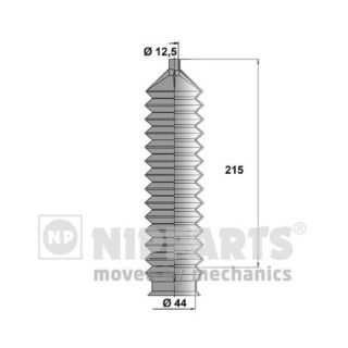 Gofruotoji membrana, vairavimas NIPPARTS J2840300