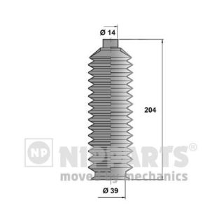 Gofruotoji membrana, vairavimas NIPPARTS J2843000