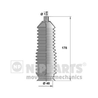Gofruotoji membrana, vairavimas NIPPARTS J2843004