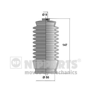 Gofruotoji membrana, vairavimas NIPPARTS J2852003
