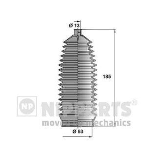 Gofruotoji membrana, vairavimas NIPPARTS N2840907