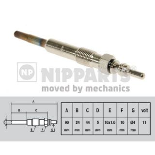 Kaitinimo žvakė NIPPARTS J5715014