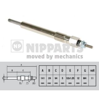 Kaitinimo žvakė NIPPARTS J5719002