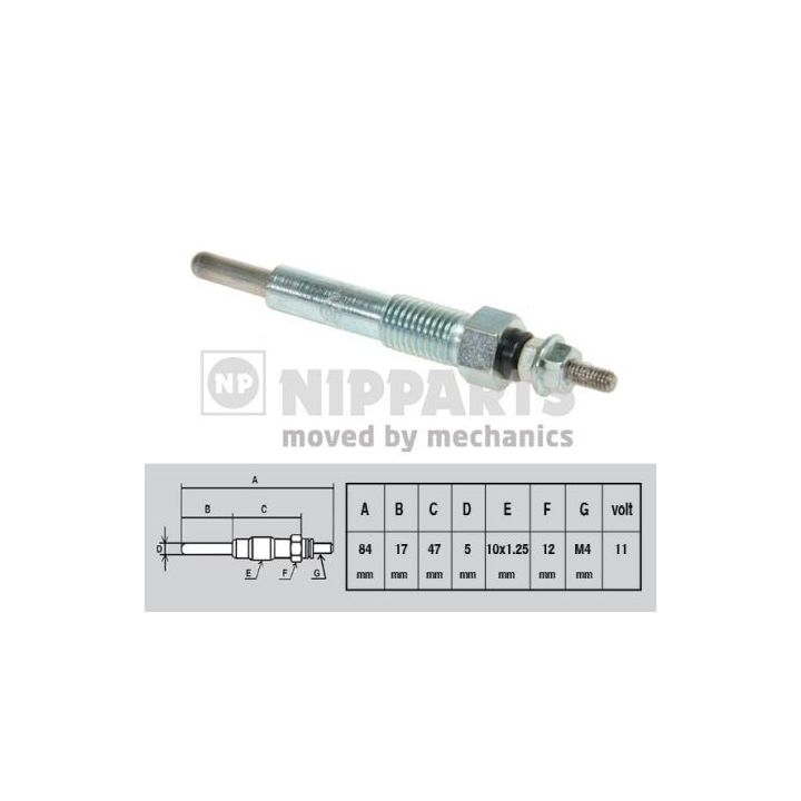 Kaitinimo žvakė NIPPARTS J5719003