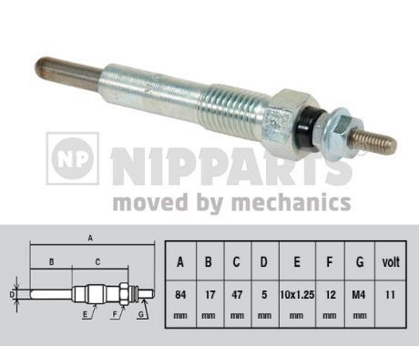 Kaitinimo žvakė NIPPARTS J5719009