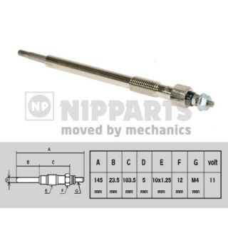 Kaitinimo žvakė NIPPARTS J5719012