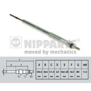 Kaitinimo žvakė NIPPARTS N5710304