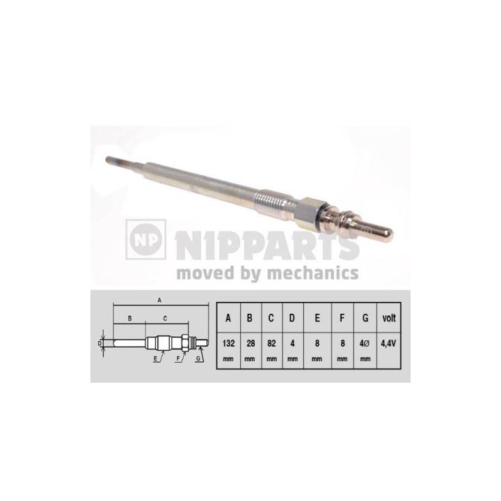 Kaitinimo žvakė NIPPARTS N5710504