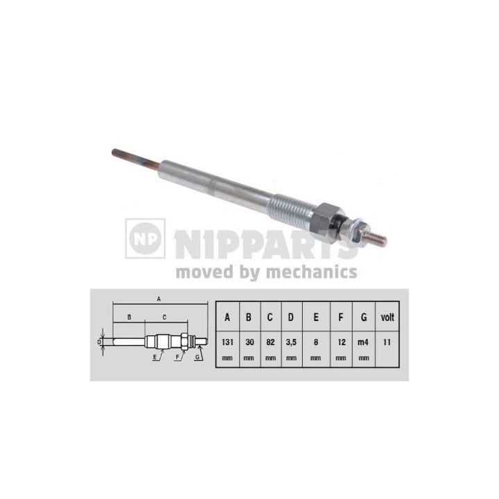 Kaitinimo žvakė NIPPARTS N5710505