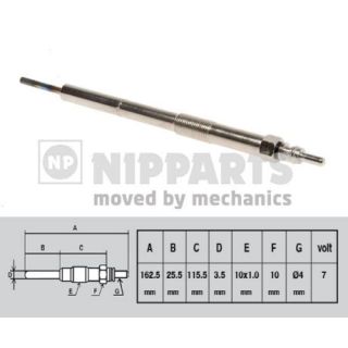 Kaitinimo žvakė NIPPARTS N5711033