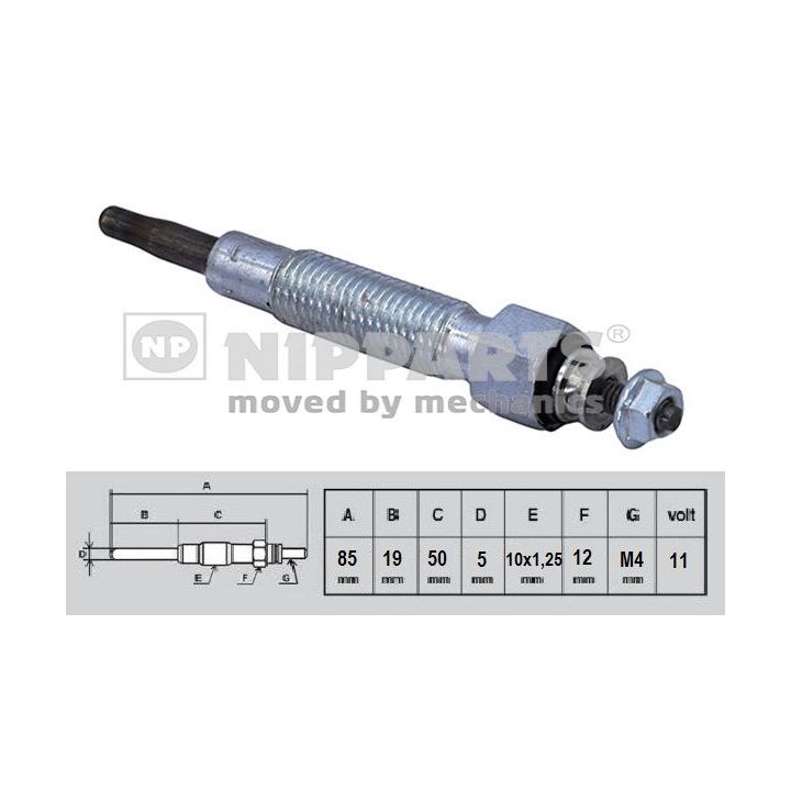 Kaitinimo žvakė NIPPARTS N5711036