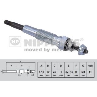 Kaitinimo žvakė NIPPARTS N5713018