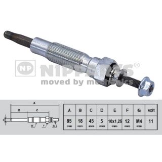 Kaitinimo žvakė NIPPARTS N5715021