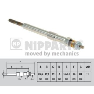 Kaitinimo žvakė NIPPARTS N5718004