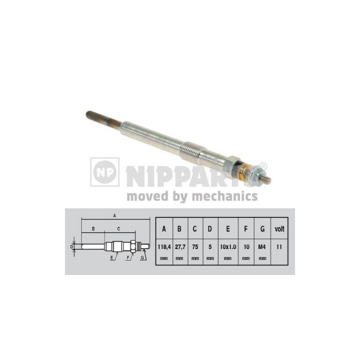 Kaitinimo žvakė NIPPARTS N5718004