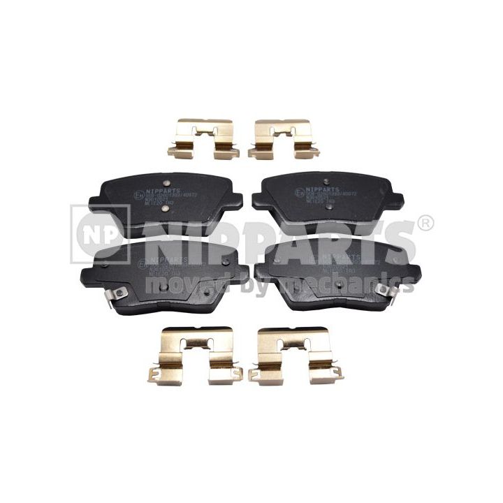 Stabdžių trinkelių rinkinys, diskinis stabdys NIPPARTS N3610521