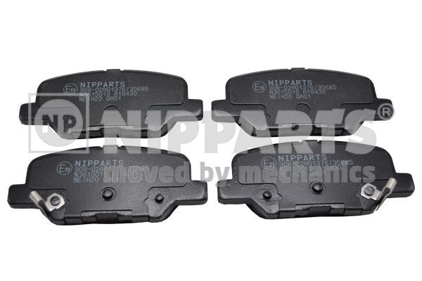 Stabdžių trinkelių rinkinys, diskinis stabdys NIPPARTS N3615019