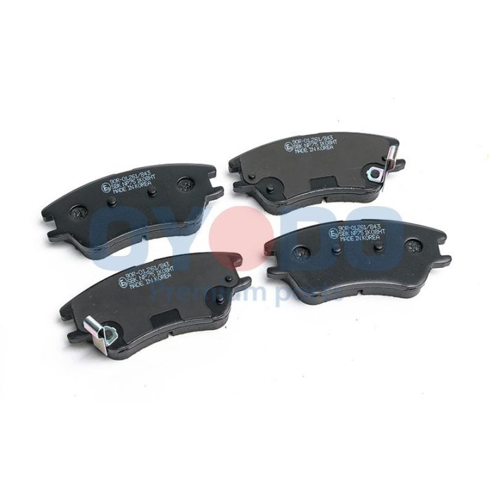 Stabdžių trinkelių rinkinys, diskinis stabdys Oyodo 10H0516-OYO