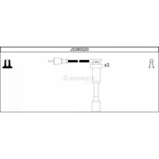 Uždegimo laido komplektas NIPPARTS J5380520