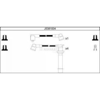 Uždegimo laido komplektas NIPPARTS J5381004
